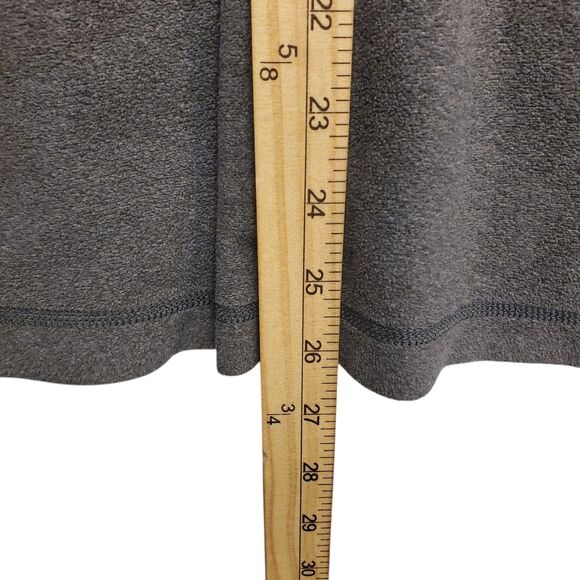THE NORTH FACE Jacket Mens Medium Gray Fleece 1/4 Zip Pullover Outdoor Hiking - Picture 8 of 9